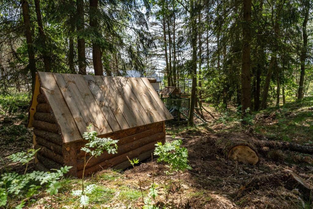 Wrzosowe Wzgorze - Domek Wiejski Klaczno Exterior foto