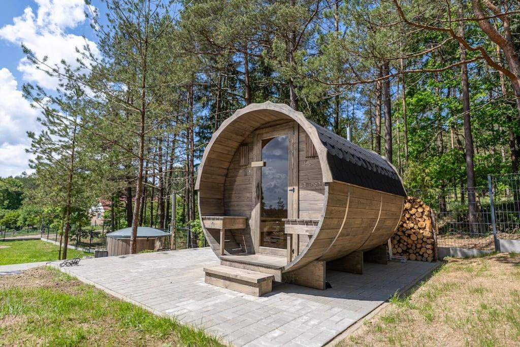 Wrzosowe Wzgorze - Domek Wiejski Klaczno Exterior foto