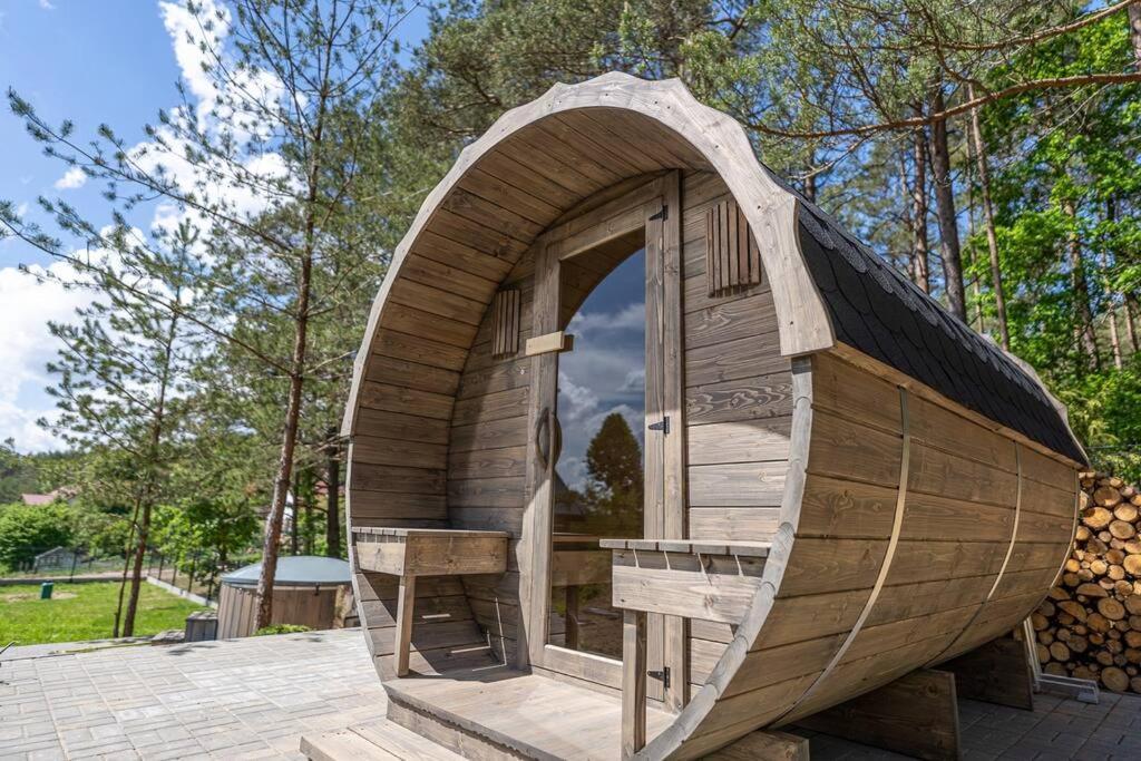 Wrzosowe Wzgorze - Domek Wiejski Klaczno Exterior foto